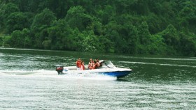 Boating at munnar