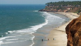 Varkala Papanasam Beach