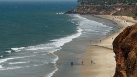 Varkkala papanasam beach